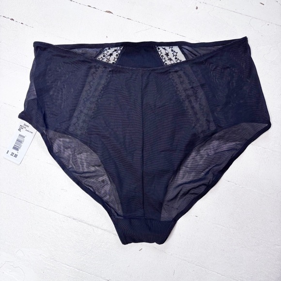 Elomi Black Star Matilda Full Coverage Undies Size 4XL NWT - Picture 3 of 5